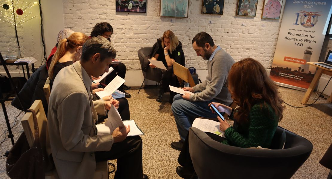 FAR training for social workers together with UNHCR Bulgaria